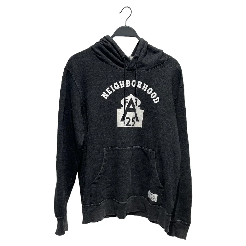 NEIGHBORHOOD/Hoodie/XL/Cotton/GRY/