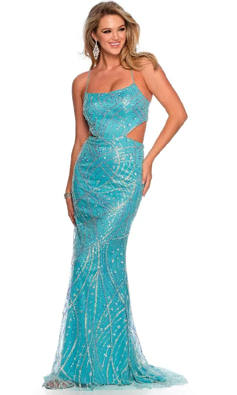 Dave & Johnny 11326 - Sleeveless Scoop Neck Gown