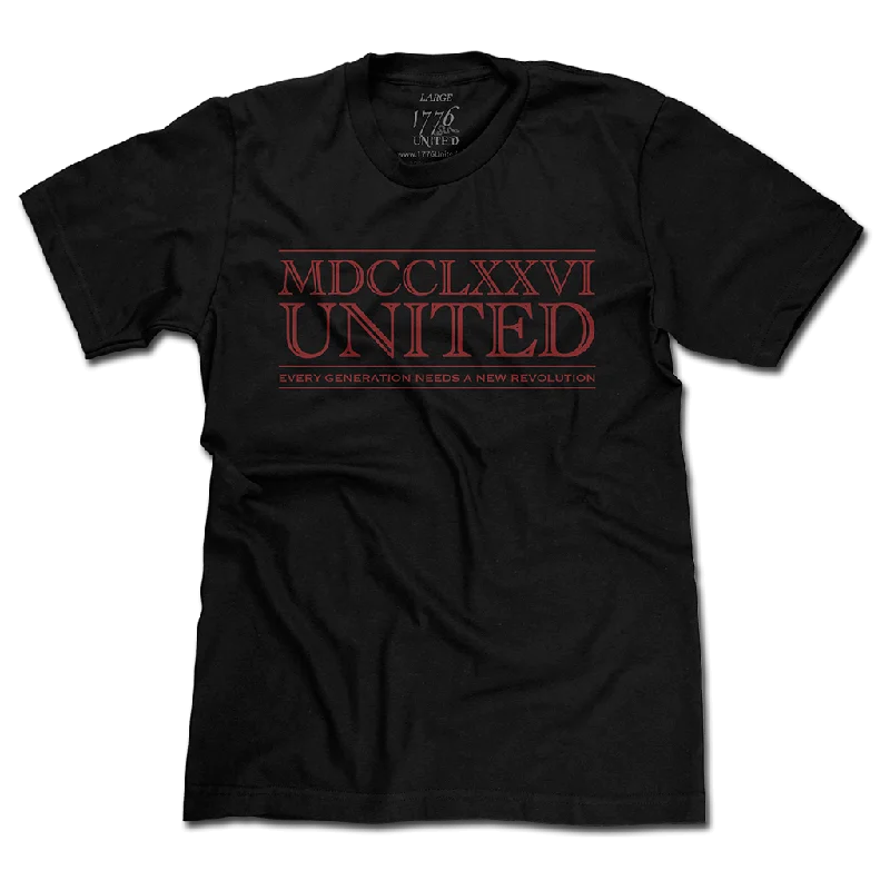 1776 United® Numerals Logo Tee - Black