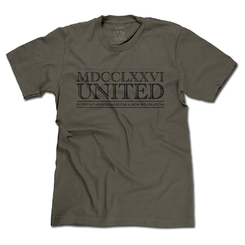 1776 United® Numerals Logo Tee - OD Green