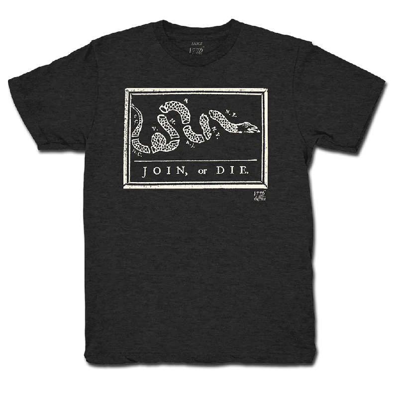 Join or Die - Charcoal