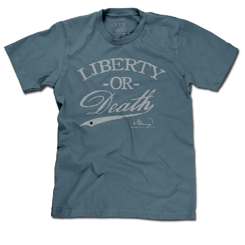 Liberty Or Death Shirt - Indigo